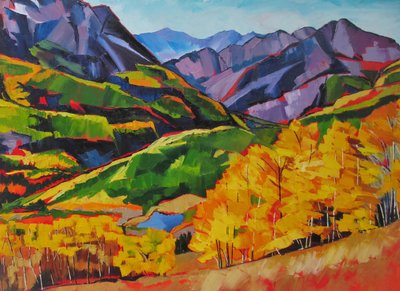 Les montagnes aux couleurs chatoyantes de l
