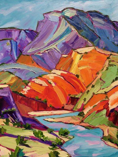 La rivière Canyon, pleine de vie - Maxine Shore