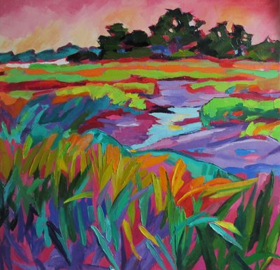Paysage marécageux plein de vie - Maxine Shore
