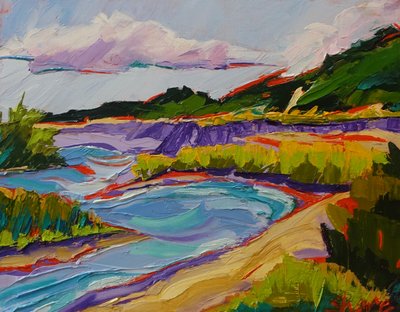 Paysage fluvial plein de vie - Maxine Shore