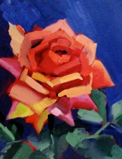 Fleur de rose éclatante - Maxine Shore