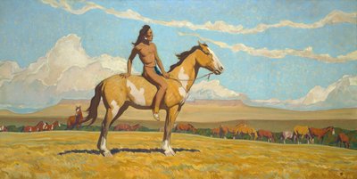 Le garçon poney - Maynard Dixon