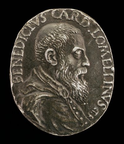 Benedetto Lomellini de Gênes, cardinal (recto) - Medallist T.R.