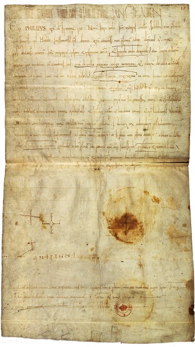 Diplôme de Philippe Ier en faveur de l
