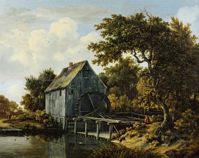Danois : Vandmøllen The Watermill - Meindert Hobbema