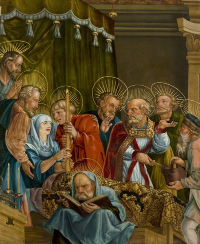 Allemand : Der Tod der Maria Le lit de mort de Marie - Melchior Feselen