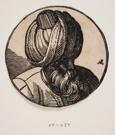Médaillon circulaire avec le buste d