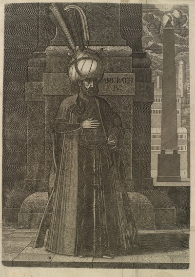 Prince Ismael, envoyé persan - Melchior Lorck