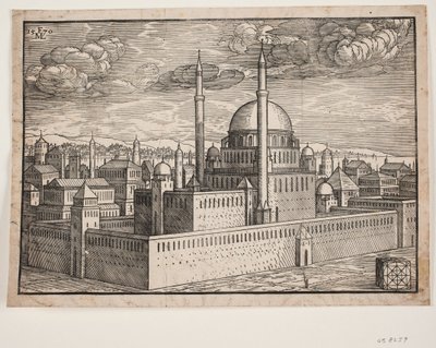 Probablement la mosquée Selim I - Melchior Lorck