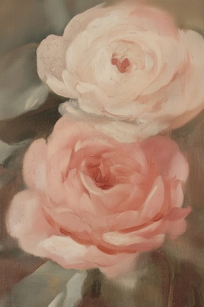 Peinture « Blush Rose » - Melloi Art Prints