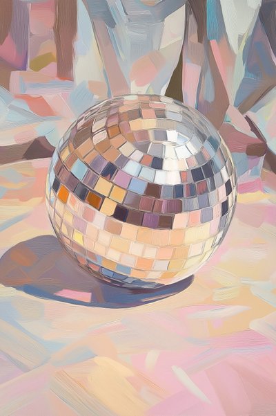 Gâteau « Disco Ball » - Melloi Art Prints