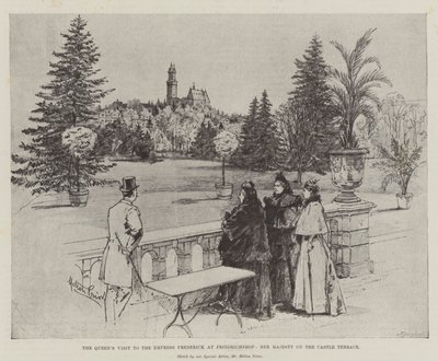 La visite de la reine à l