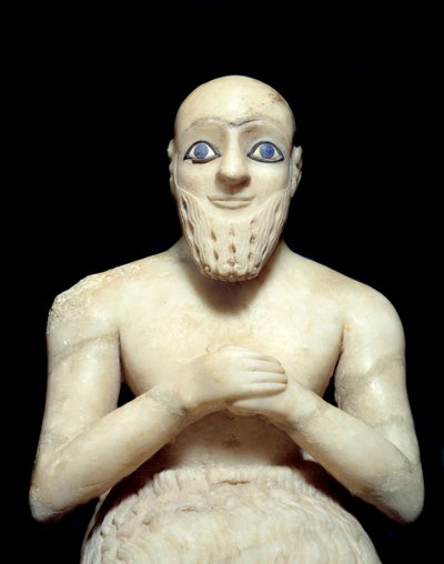 Art Mésopotamie : Statue de l