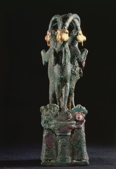 Arbre sacré formé de trois chèvres, de Larsa, sud de la Mésopotamie, c.1750 av. J.-C. - Mesopotamian Mesopotamian