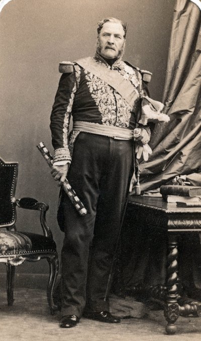 Portrait du maréchal Forey (1804-1872). Photographie de Mayer et Pierson - Meyer and Pierson
