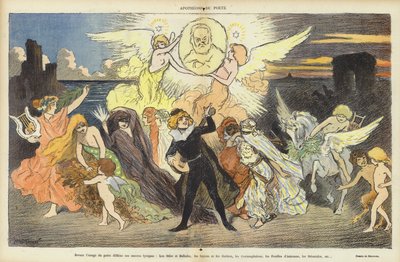 Centenaire de la naissance de Victor Hugo, illustration pour Le Rire - Michael Burghers