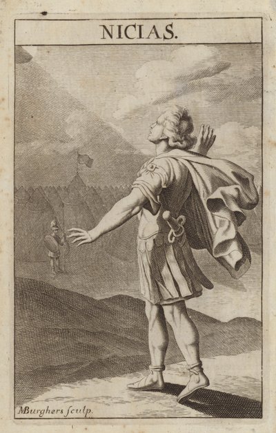 Nicias, politicien athénien et général de la guerre du Péloponnèse - Michael Burghers