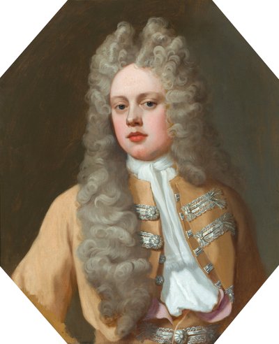 Portrait de Peregrine Hyde Osborne, marquis de Carmarthen, futur troisième duc de Leeds (huile sur toile) - Michael Dahl