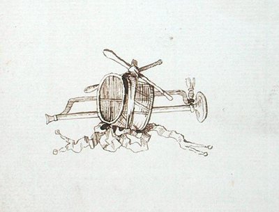 Dessin du carnet de croquis de Michael Faraday - Michael Faraday