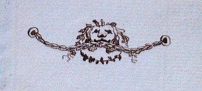 Dessin du carnet de croquis de Michael Faraday (plume et encre sur papier) - Michael Faraday