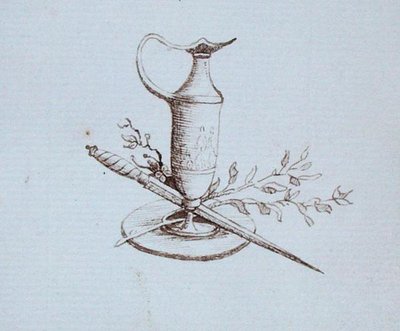 Dessin du carnet de croquis de Michael Faraday - Michael Faraday