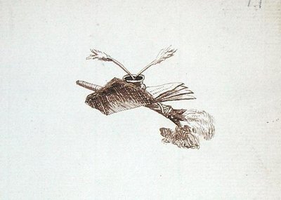 Dessin du carnet de croquis de Michael Faraday - Michael Faraday