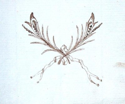 Dessin du scrapbook de Michael Faraday - Michael Faraday
