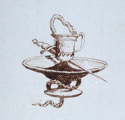 Dessin du scrapbook de Michael Faraday - Michael Faraday