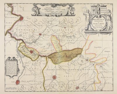 Mechlinia dominium et Aerschot ducatus / auctore Michaele Flor. a Langren ... - Michael Floris van Langren