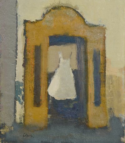 Robe de mariée Turin, 2017 (huile sur lin) - Michael G. Clark