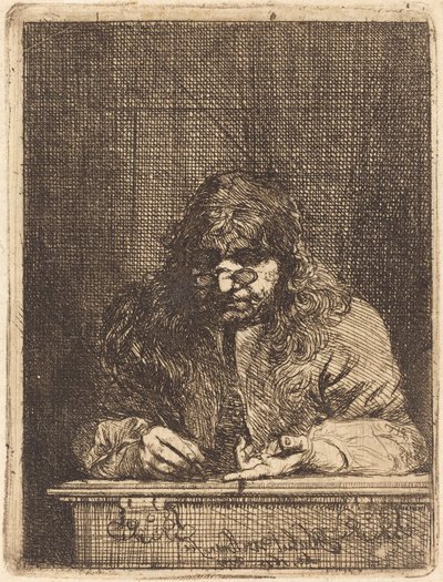 Autoportrait dessin - Michael Lukas Leopold Willmann