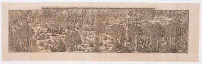 Partie de chasse dans la forêt - Michael Ostendorfer