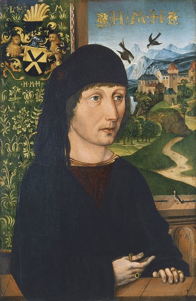 Portrait de Levinus Memminger, ca 1485 - Michael Wolgemut