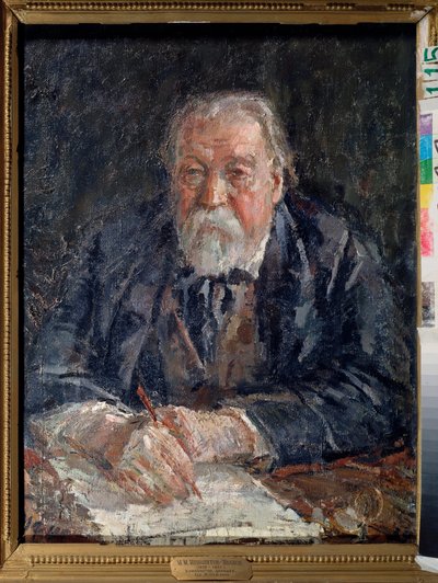 Portrait du compositeur Mikhail Ippolitov Ivanov - Michail Fyodorovich Shemyakin