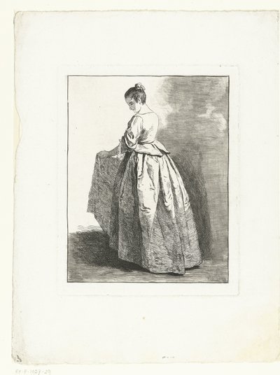Jeune fille - Michel Barthelemy Ollivier