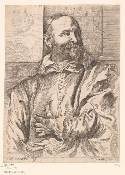 Portrait de Jan (I) Snellinck - Michel Francois Dandre Bardon