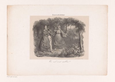 Couple amoureux et mère en colère - Michel Mourot