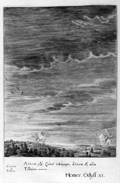 Castor et Pollux, 1655 - Michel de Marolles