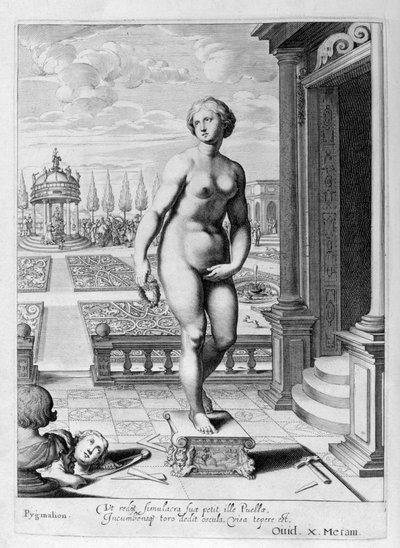 Pygmalion est amoureux d