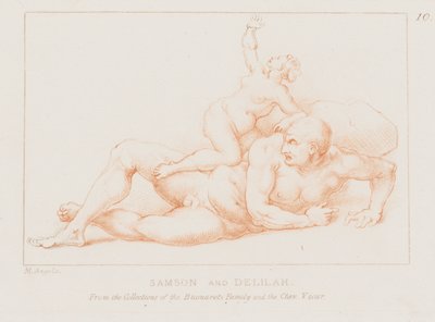Samson et Dalila - Michelangelo (after) Buonarroti