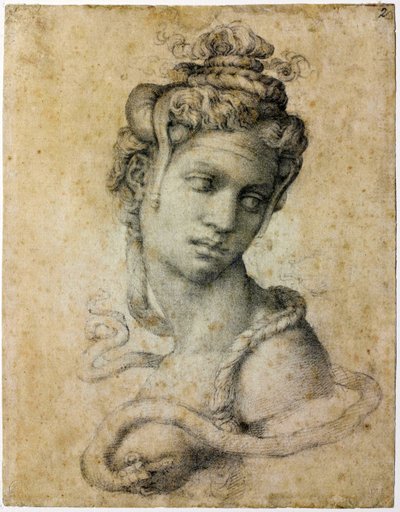 Cléopâtre, vers 1535 - Michelangelo Buonarroti