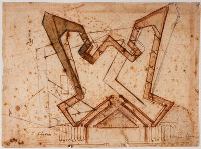 Fortification de la porte du Pré - Michelangelo Buonarroti