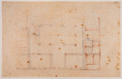 Plan de maison - Michelangelo Buonarroti