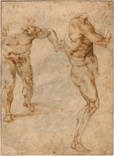 Deux études de nus d