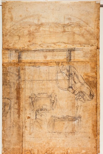 Diverses études de figures et d