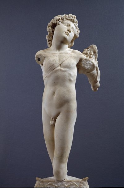 Jeune archer, vers 1490 (marbre) - Michelangelo Buonarroti
