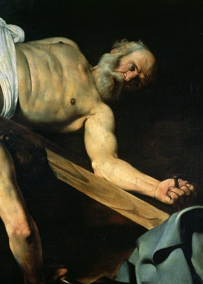 La Crucifixion de Saint Pierre, (détail) - Michelangelo Merisi Caravaggio