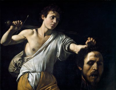 David avec la tête de Goliath - Michelangelo Merisi da Caravaggio