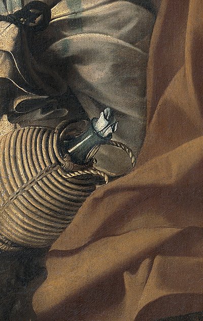 Repos pendant la fuite en Égypte (détail) - Michelangelo Merisi da Caravaggio