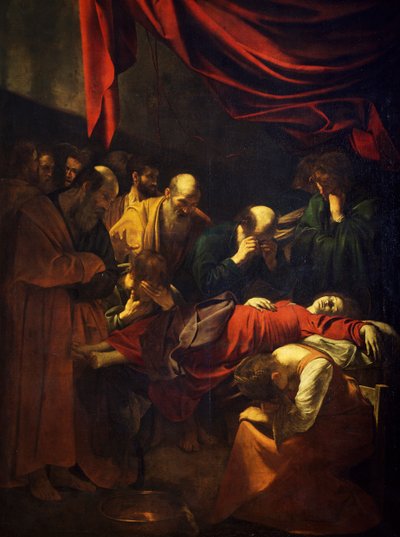 La mort de la Vierge - Michelangelo Merisi da Caravaggio
